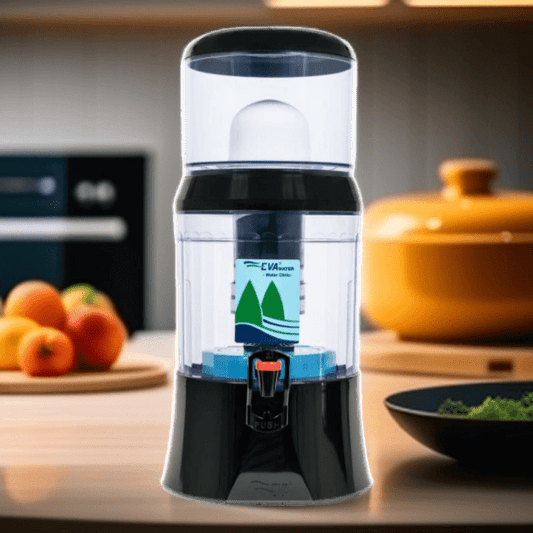 EVA UNITED LTD fontaine à eau Fontaine EVA - plc - 7 litres - noire - sans système magnétique