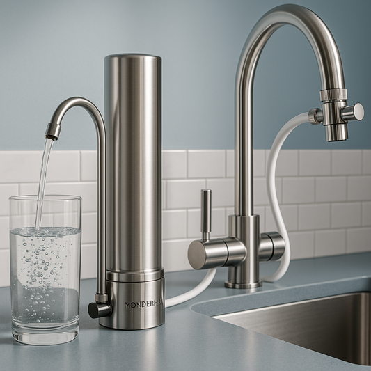 Monderma water filters filtration sur comptoir monderma Monderma – Filtration sur Comptoir avec Cartouche CTO MAX de Coldstream