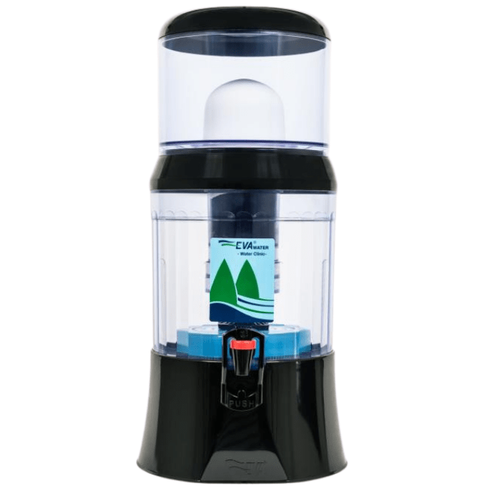 EVA UNITED LTD fontaine à eau Fontaine a eau filtrante EVA plc, 7 litres - noire - sans système magnétique
