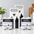 berkey éléments de filtration Lot de 4 filtres authentiques Berkey PF-2 pour réduire le fluorure et l'arsenic + Phoenix Gravity New Millennium Edition Berkey