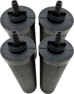 berkey éléments de filtration Lot de 4 filtres authentiques Berkey PF-2 pour réduire le fluorure et l'arsenic + Phoenix Gravity New Millennium Edition Berkey