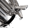 Monderma Fontana con filtro a gravità Monderma Fontaine Big 8.5L in acciaio inossidabile | Pacchetto Premium | 2 filtri AMB imperiali | 12 mesi di filtrazione