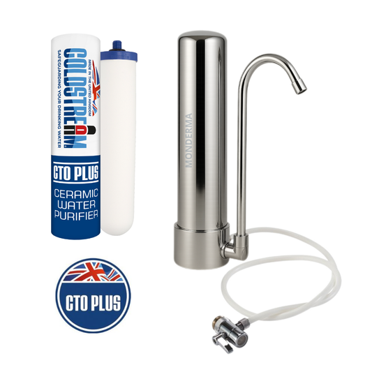 Monderma – Filtration sur Comptoir avec Cartouche CTO PLUS de Coldstream