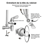 Accessoires, robinet avec vue pour fontaine à eau Robinet à niveau Monderma Water View 7"- Pour système 5.6L et 8.5L - compatible berkey FBA Monderma