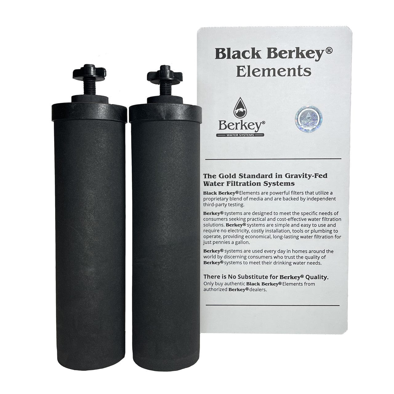 Berkey berkey Berkey filtration elements - Black Berkey - filtration cartridge - Ref BB9-2