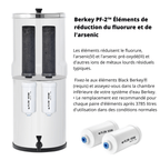 berkey filtration elements PF-2™ Berkey set of 2 packs, Berkey fluoride and arsenic cartridge
