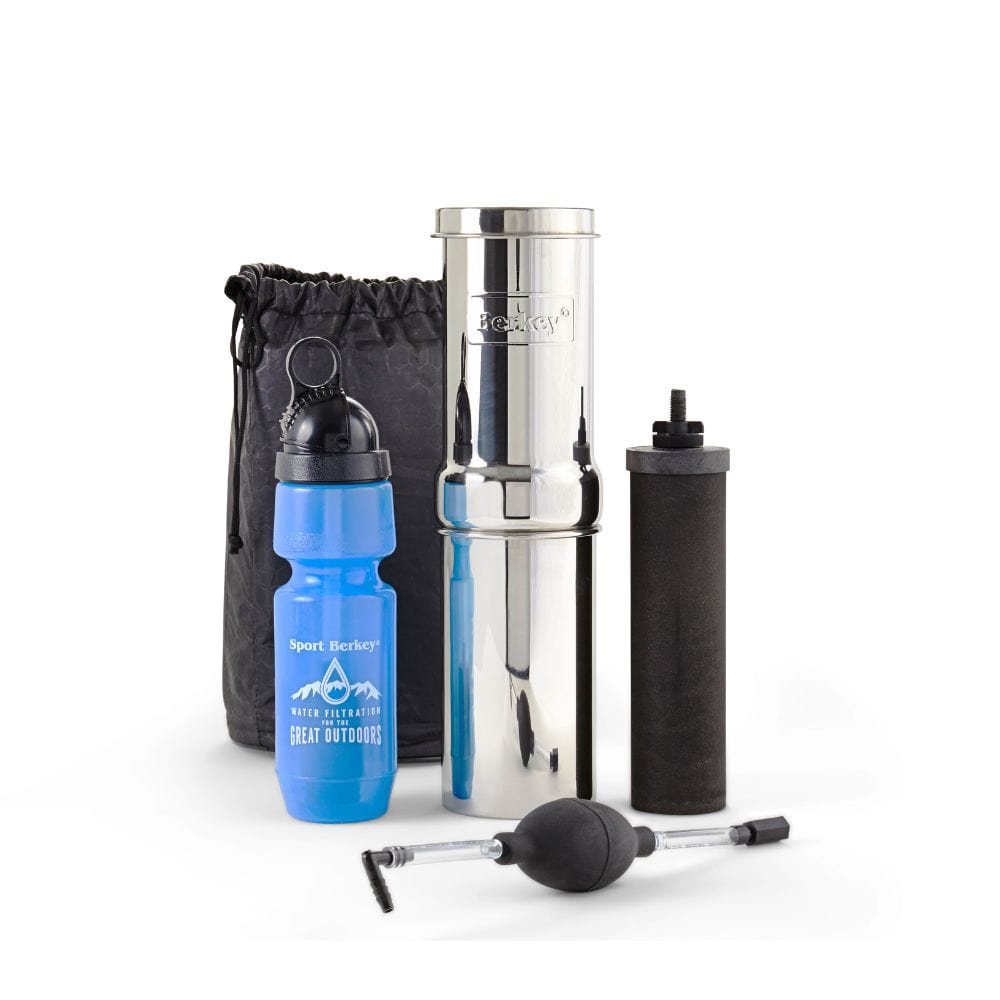 Berkey Fountain Berkey filtration Go Berkey® Kit & Black Berkey® Primer 1 Qt. 0.95 liters - ref GOBK-KIT