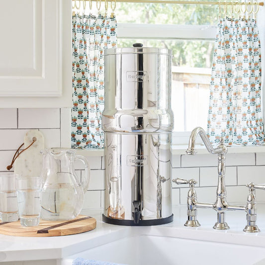 Berkey Fontaine berkey filtration Impérial Berkey® 17 litres - 2 filtres Black Berkey® - Ref IMP6X2-BB