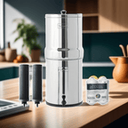 Berkey-Filtrationsbrunnen Royal Berkey® 12,3 Liter – 2 Black Berkey®-Filter – Ref. RB4X2-BB Berkey