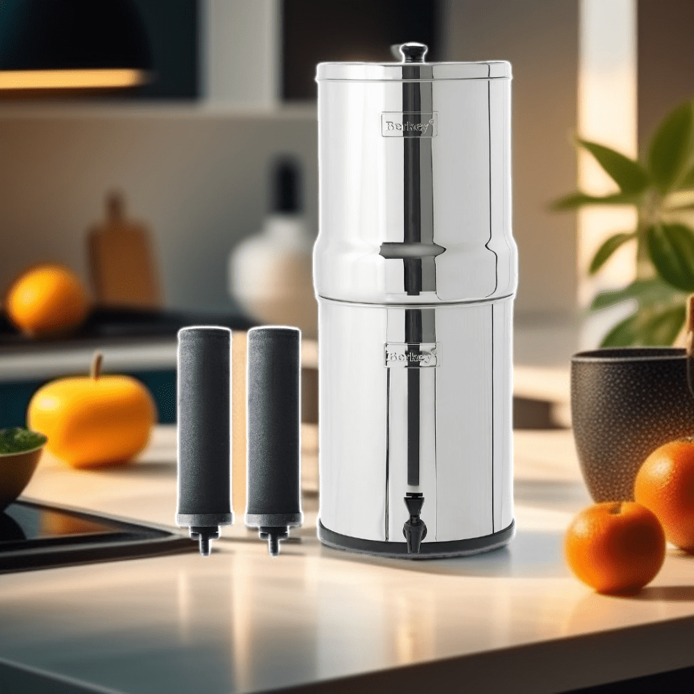 Berkey Fontaine berkey filtration Inclus 2 filtres black berkey Royal Berkey® 12.3 litres - 2 filtres Black Berkey® - Ref RB4X2-BB