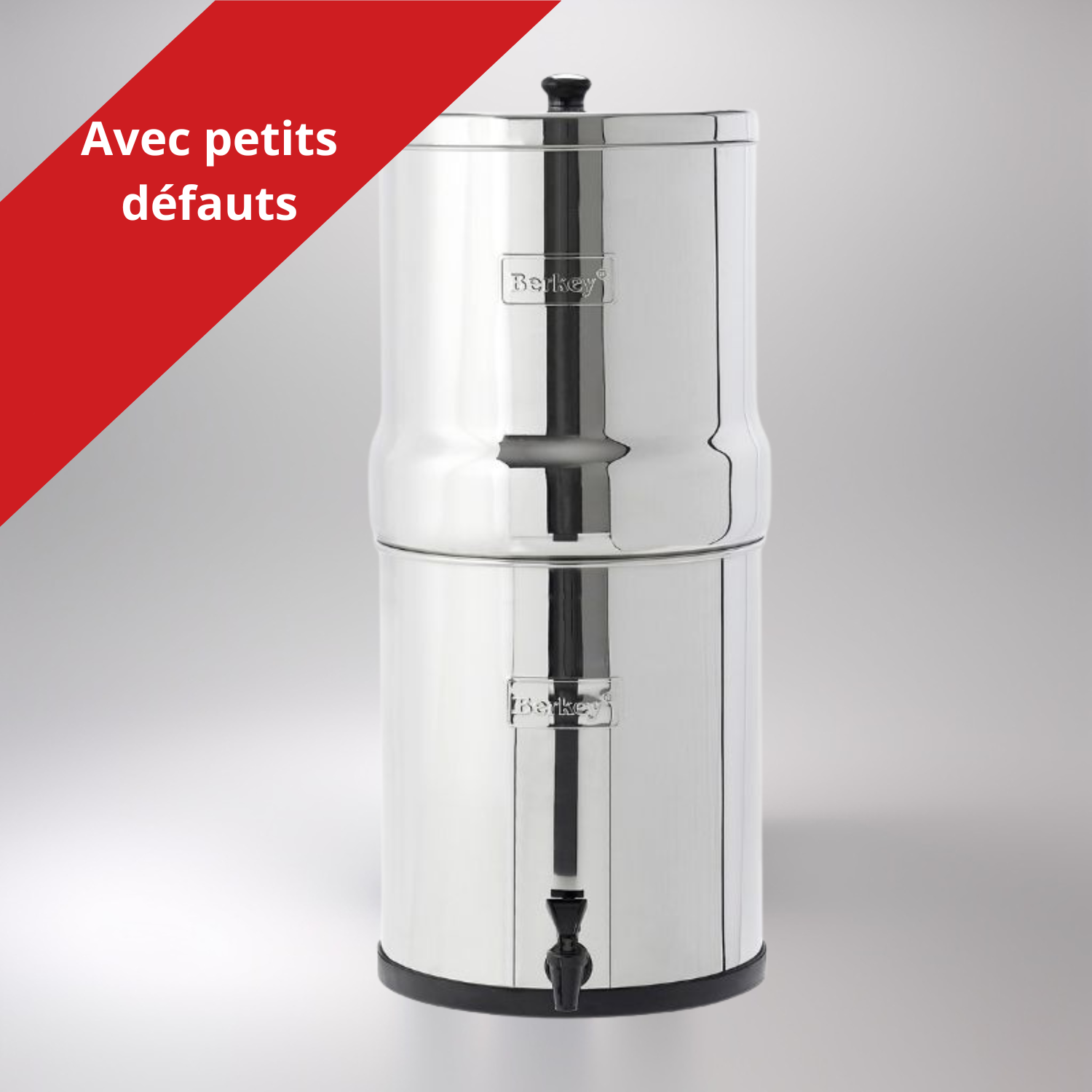 Berkey Fontaine berkey filtration Royal Berkey® 12.3 litres - 2 filtres Black Berkey® - avec légers défauts esthétiques
