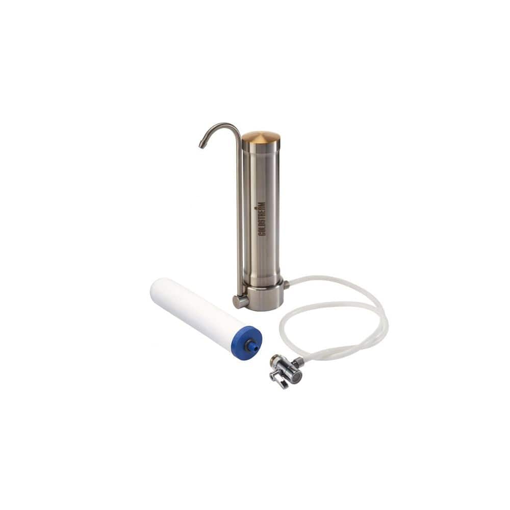 COLDSTREAM Coldstream filtres à eau sur évier Système de filtration d'eau sur comptoir en acier inoxydable. CA564