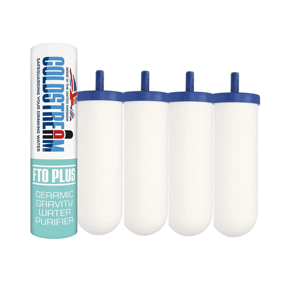 COLDSTREAM Coldstream filtres Filtre à eau FTO Plus x 4 - pour fontaine Berkefeld et berkey - compatible, ref CF163W