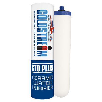 COLDSTREAM Coldstream filtres max Cartouche Purificateur d'eau CTO+, ref CF102W – pour système sur évier CA003