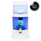 Fontana d'acqua Eva Fontaine EVA - boe - serbatoio inferiore in vetro, 12 litri - con sistema magnetico EVA UNITED LTD