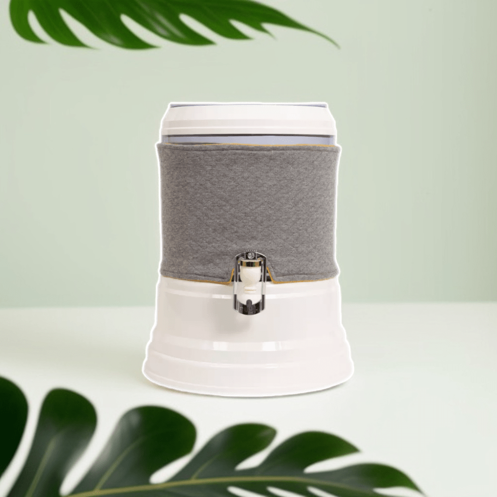 EVA UNITED LTD lower glass tank covers 7 liters Lower glass tank cover - Eva Fountain 7 liters - light gray - yellow color