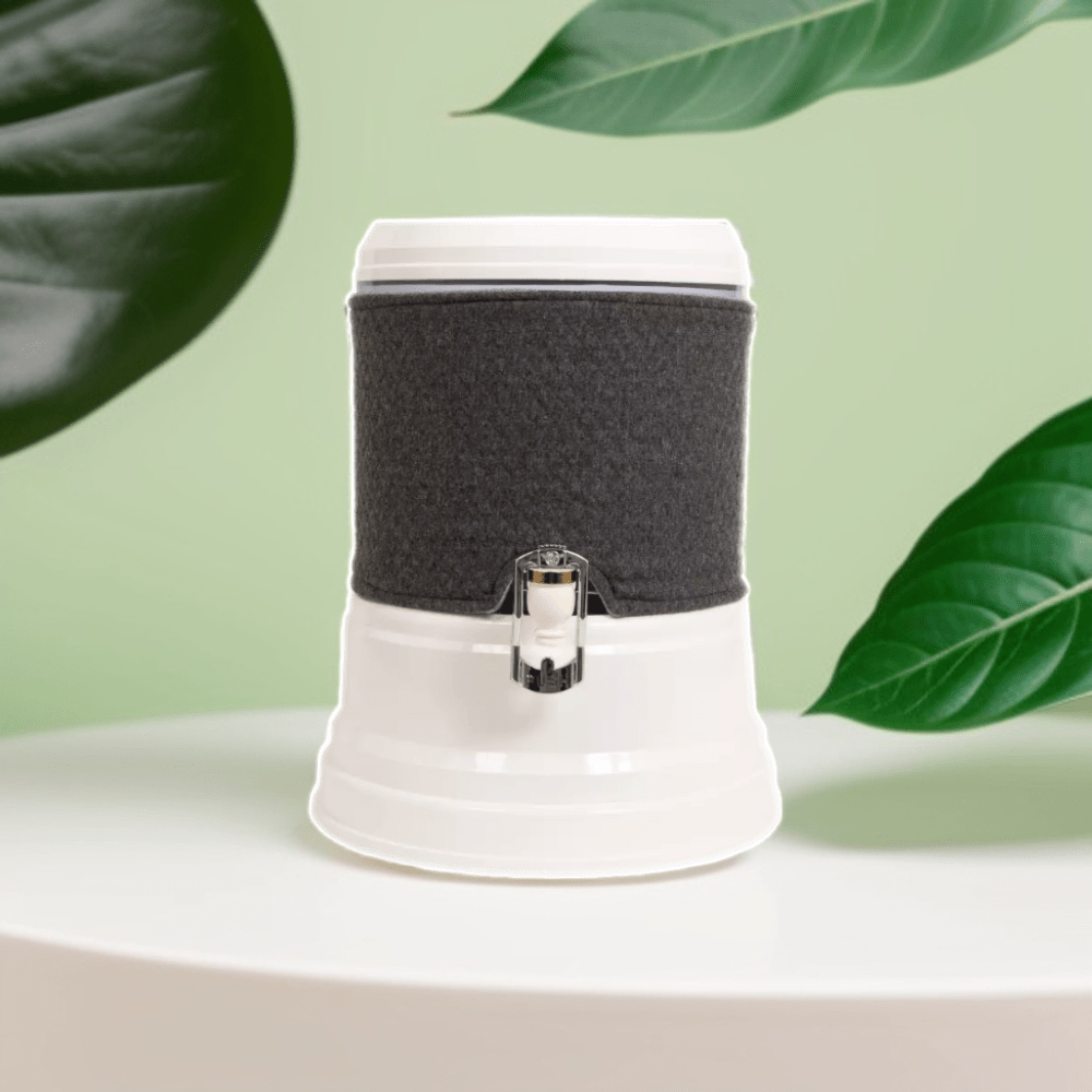 EVA UNITED LTD lower glass tank covers 7 liters Lower glass tank cover - Eva fountain 7 liters - dark gray color - light gray