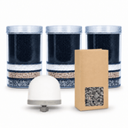 Cartouche filtre à eau eva Pack filtration 18 mois - 3x filtres ultimate + 1 ceramique classique +1 recharge mineraux EVA UNITED LTD
