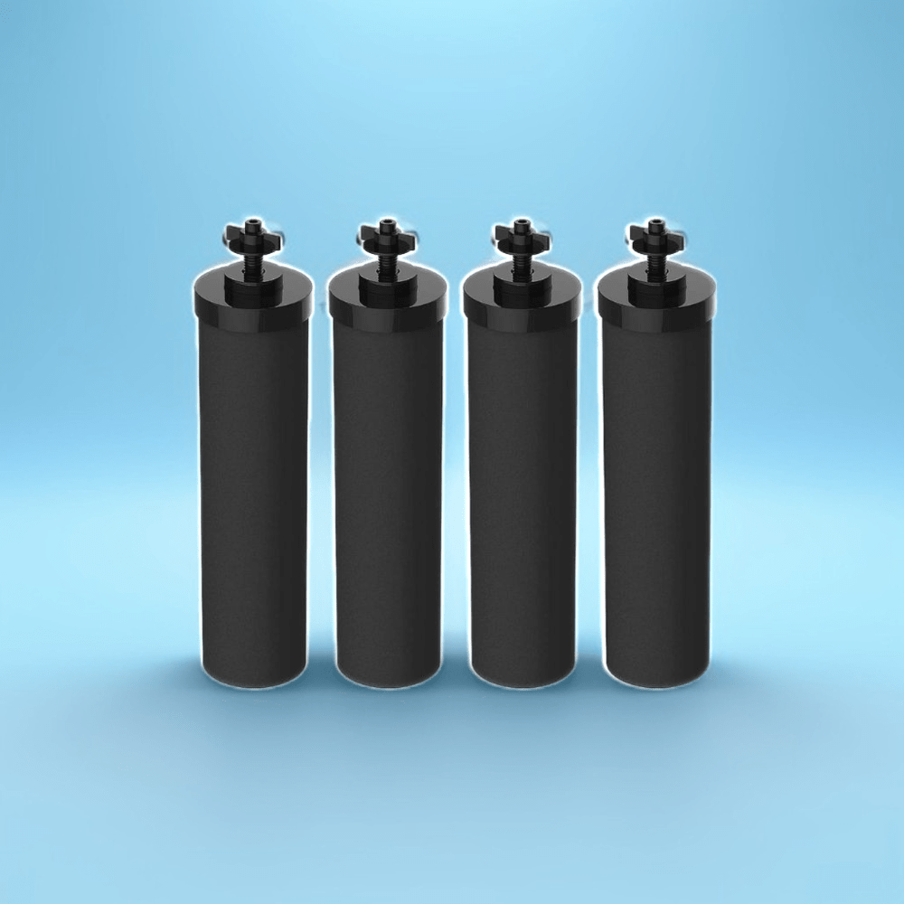 Monderma water filters fontaine monderma Filtre à eau - Monderma Big 8.5L - robinet inox, équipé de 4 cartouches charbon actif