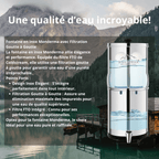 Monderma Brunnen Monderma Travel 5,6 Liter – Coldstream FTO+ Wasserreiniger, Edelstahlhahn inklusive FBM Monderma Wasserfilter