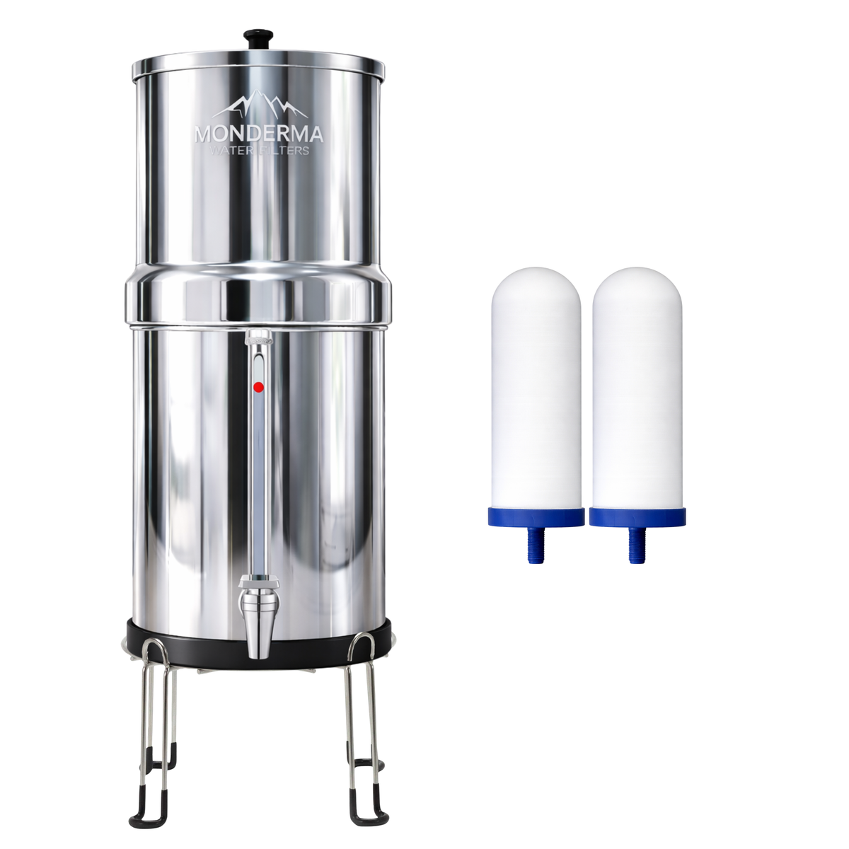 Purificateur Eau Robinet Intelligent TESMA - Affichage LED, Filtration Anti-Chlore Double Sortie