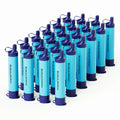 Paille filtrante eau pure Membrane solutions pailles filtrantes, Paille filtrante, de 1 à 50 unités, toute situation, Membrane solutions, débit 500ml par minute toute situation, 500L d'eau pure, débit 500ml par min| FBM Pack de 24 Monderma waterfilters
