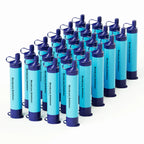 Paille filtrante eau pure Membrane solutions pailles filtrantes, Paille filtrante, de 1 à 50 unités, toute situation, Membrane solutions, débit 500ml par minute toute situation, 500L d'eau pure, débit 500ml par min| FBM Pack de 24 Monderma waterfilters