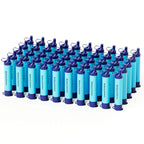 Paille filtrante eau pure Membrane solutions pailles filtrantes, Paille filtrante, de 1 à 50 unités, toute situation, Membrane solutions, débit 500ml par minute toute situation, 500L d'eau pure, débit 500ml par min| FBM Pack de 50 Monderma waterfilters