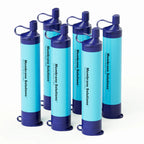 Paille filtrante eau pure Membrane solutions pailles filtrantes, Paille filtrante, de 1 à 50 unités, toute situation, Membrane solutions, débit 500ml par minute toute situation, 500L d'eau pure, débit 500ml par min| FBM Pack de 6 Monderma waterfilters