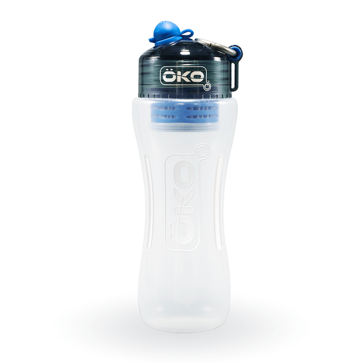 ÖKO gourde filtrante Bleue 650ml (filtre 400L inclus) – fontaine a gravité