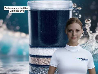 Los cartuchos de filtro definitivo - Lote de 2 - Fuente de agua EVA