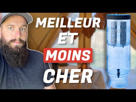 Berkey® Light™ 10.4 litres - 2 filtres BLACK BERKEY® - Ref BL4X2-BB