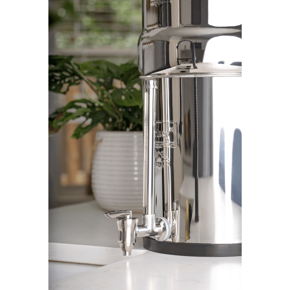 BERKEY SYSTEMS Berkey Accessories Berkey Water View™ 13" Level Faucet - for Imperial and Crown Berkey -B KY-SS-WVS-13