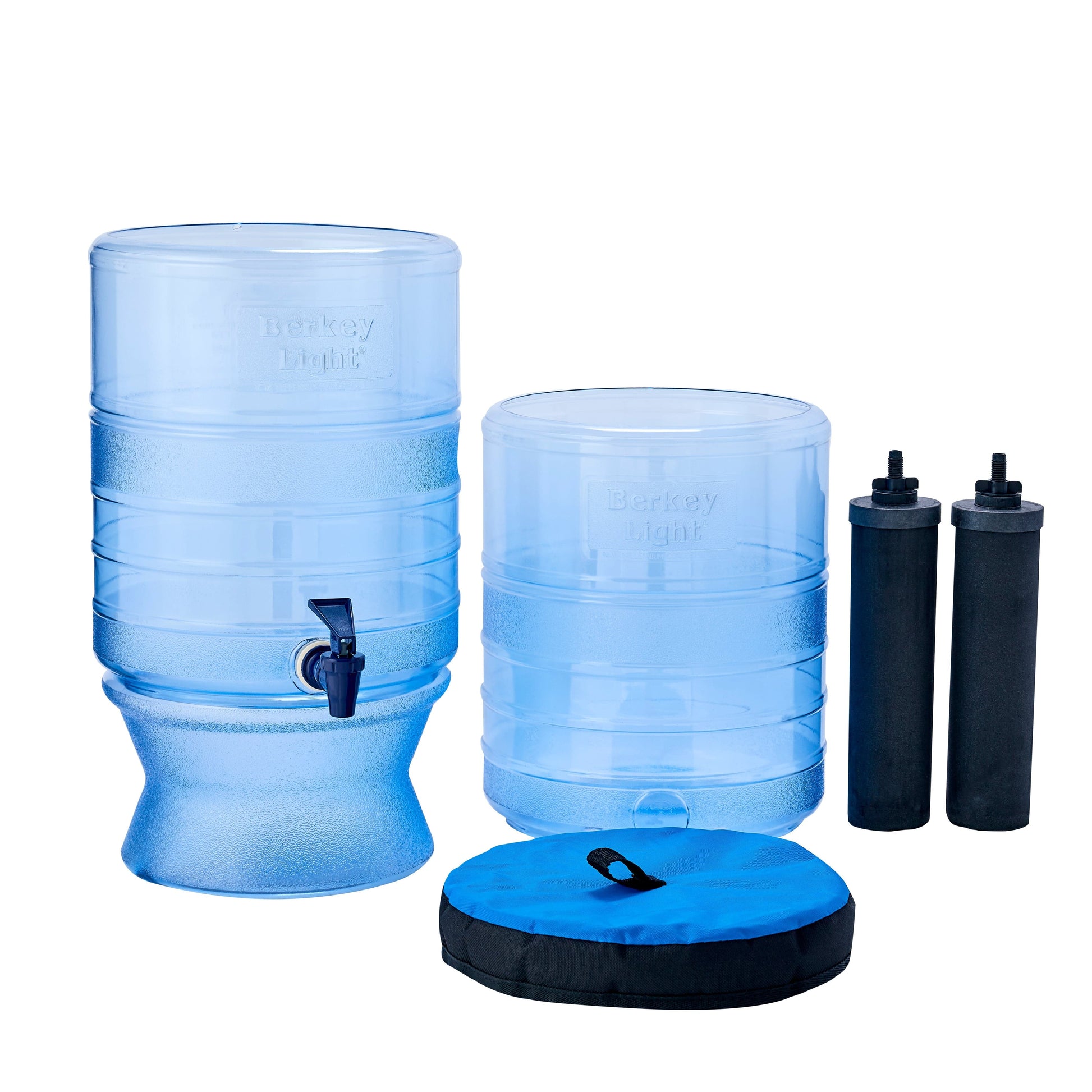 BERKEY SYSTEMS Fontaine berkey filtration BERKEY® LIGHT™ 10.4 litres - 4 filtres BLACK BERKEY® - Ref BL4X4-BB