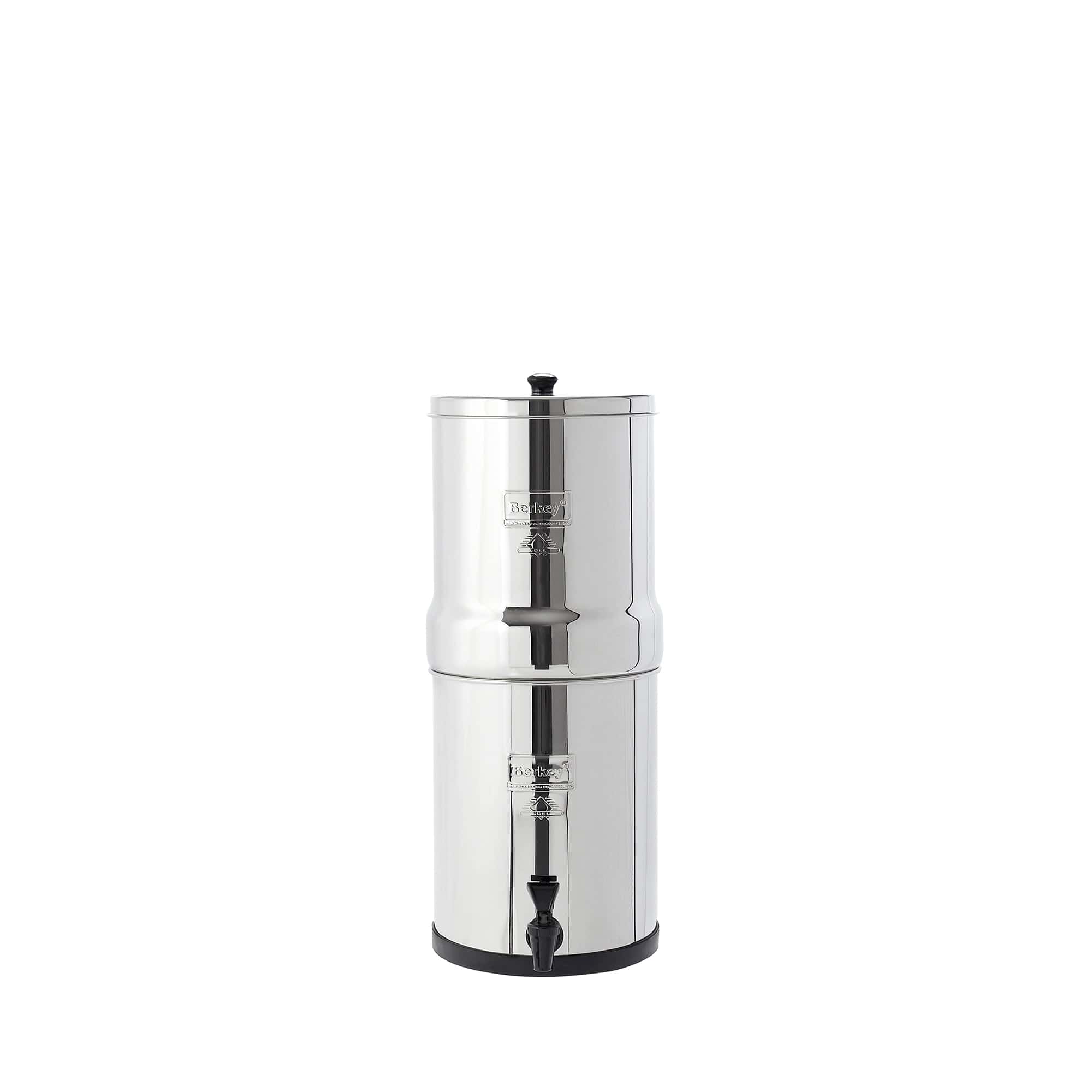 SISTEMI BERKEY Fontana di filtrazione Berkey Filtro per acqua Travel Berkey® 5,6 litri - 2 filtri Black Berkey® - BT2X2-BB