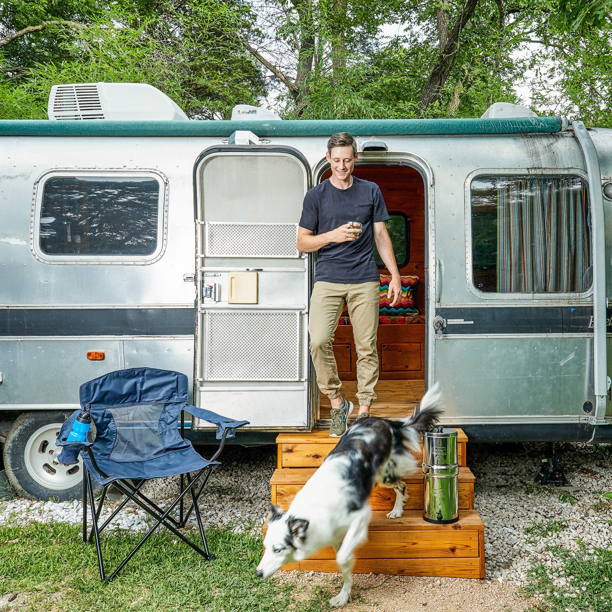 SISTEMI BERKEY Fontana di filtrazione Berkey Filtro per acqua Travel Berkey® 5,6 litri - 2 filtri Black Berkey® - BT2X2-BB