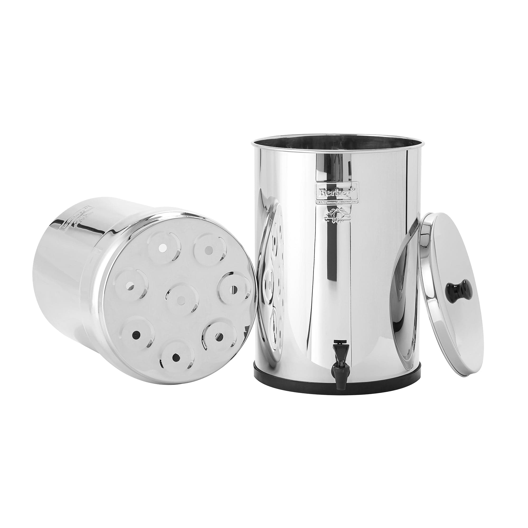 BERKEY SYSTEMS Berkey filtration fountain Crown Berkey® water fountain 22.7 liters - 2 Black Berkey® filters - Ref CRN8X2-BB