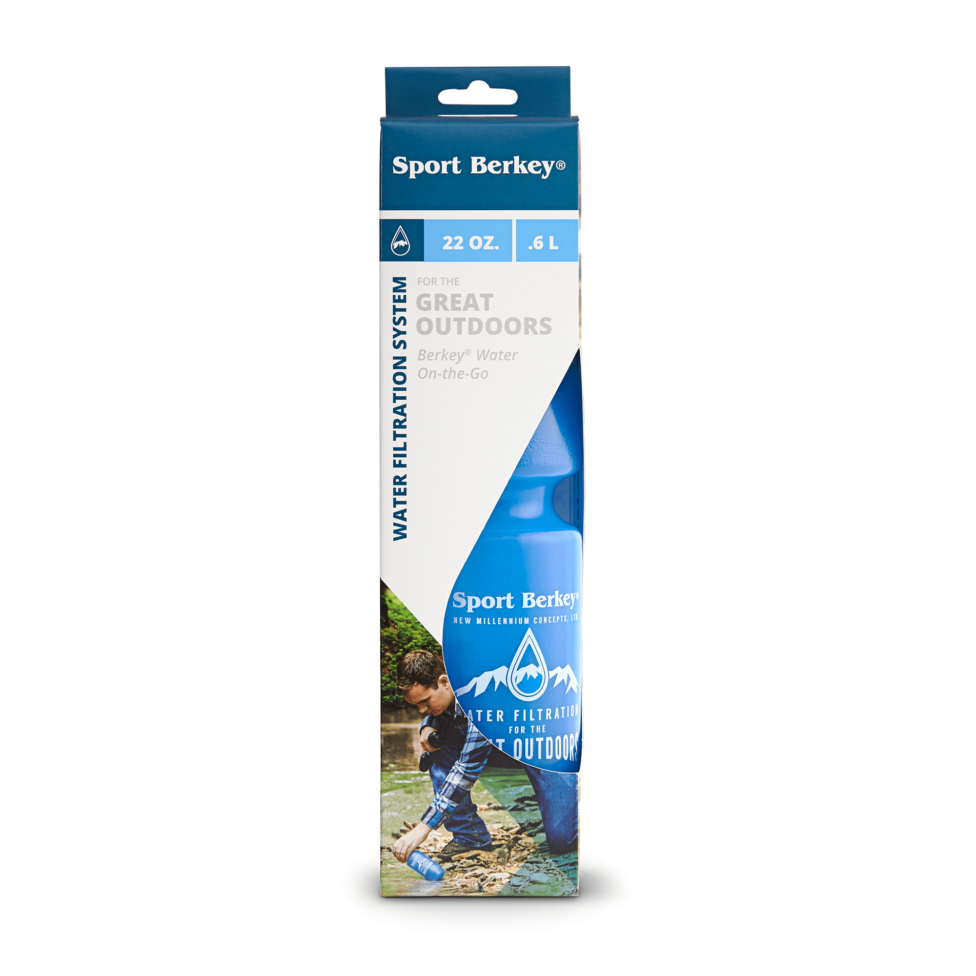 BERKEY SYSTEMS berkey water bottle BERKEY® filter bottle 650ml - Ref SPRT