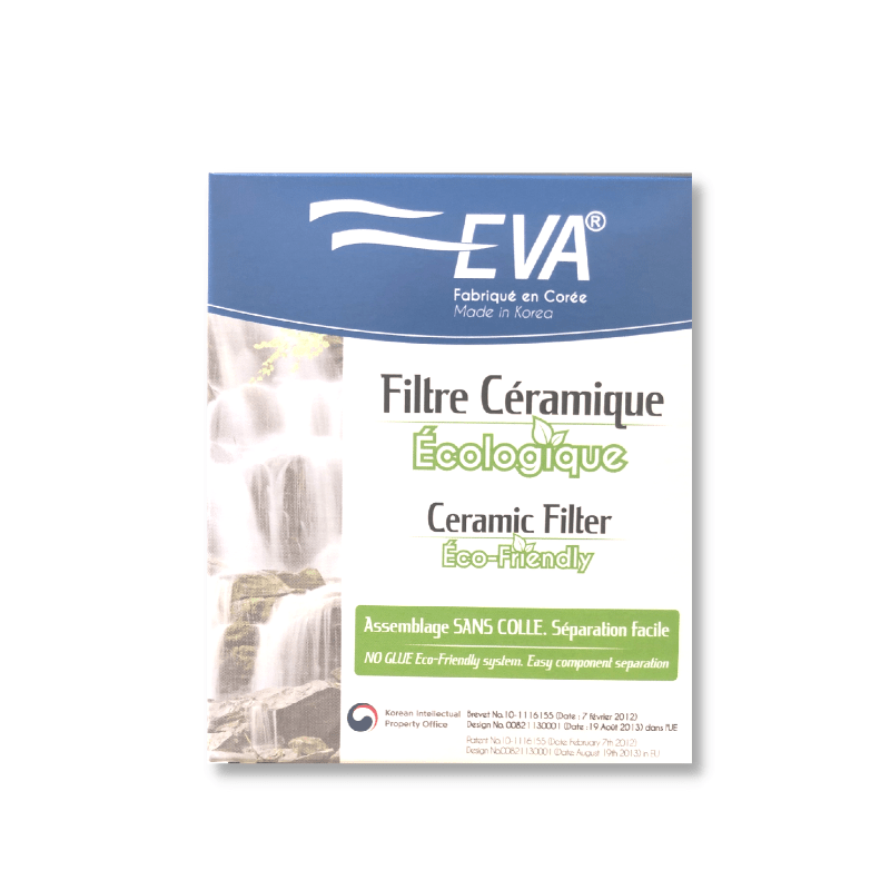 EVA UNITED LTD Cartouches pour filtres à eau Céramique filtrante écologique - fontaine a eau EVA water